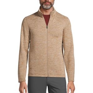 LANDS END Full Zip Fleece Jacket NWT